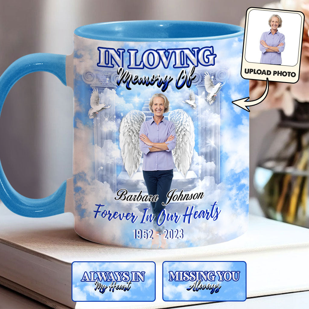 In Loving Memory - Personalized Memorial Accent Mug