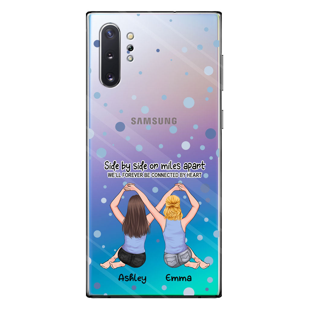 Bestie Forever - Bestie gift for sister - Personalized Clear Phone Case