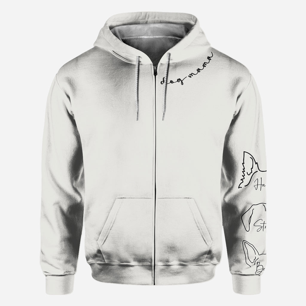 Dog Mom - Personalized Dog All Over Shirt