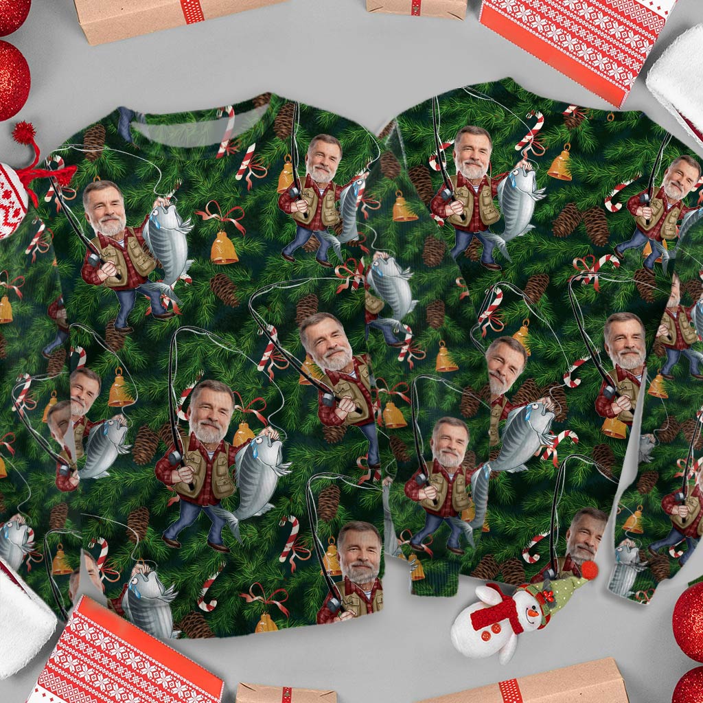 Fishing Lover - Personalized Fishing Ugly Sweater