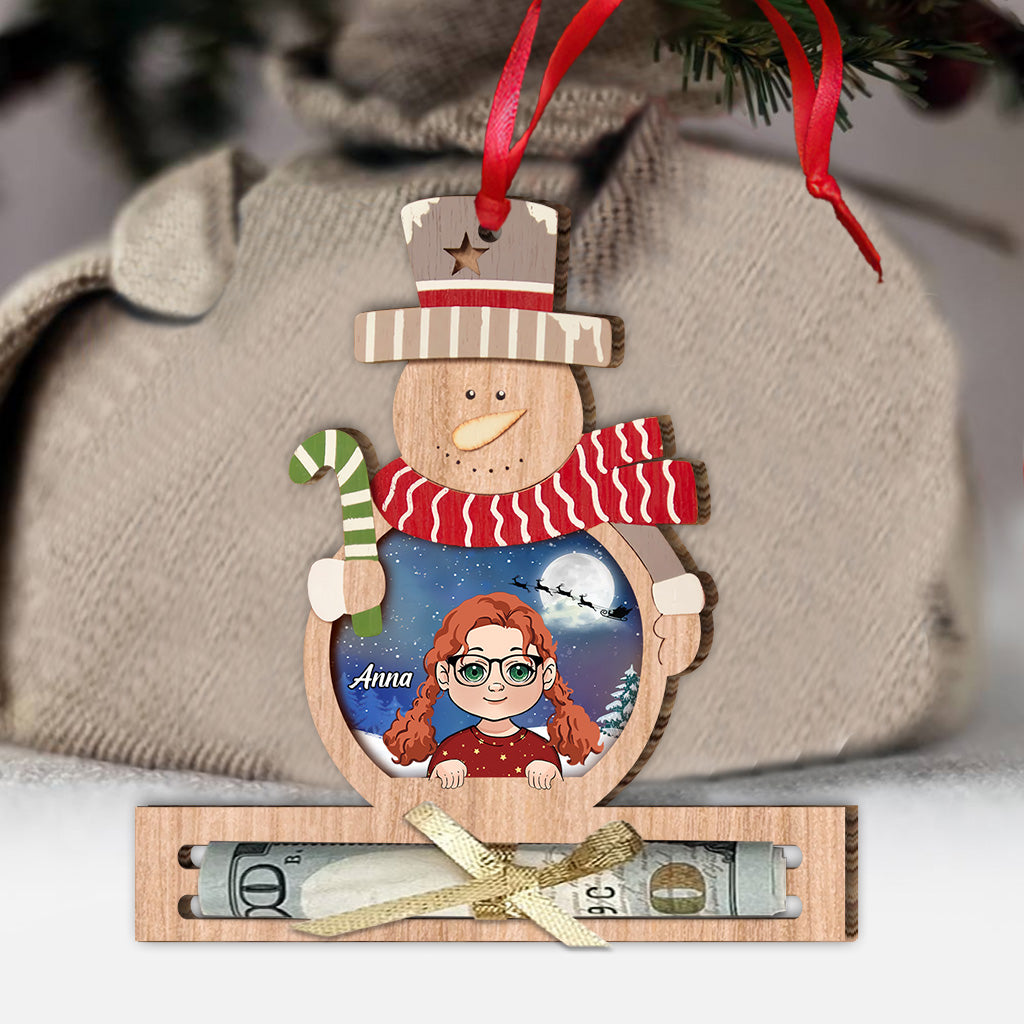 Holiday Present - Personalized Family Ornament
