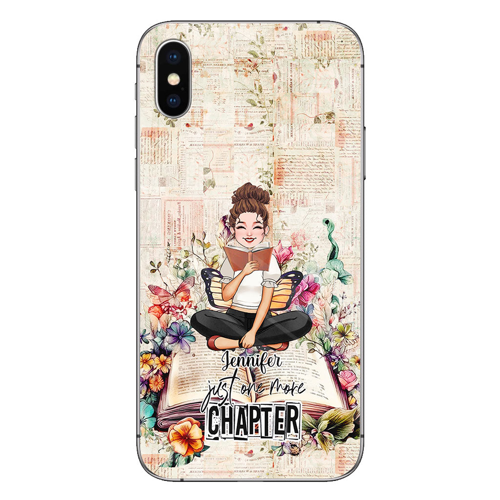 Just One More Chapter - Personalized Book Phone Case
