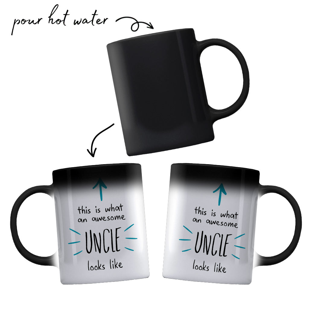 This Is What An Awesome Uncle Look Like - Uncle Mug