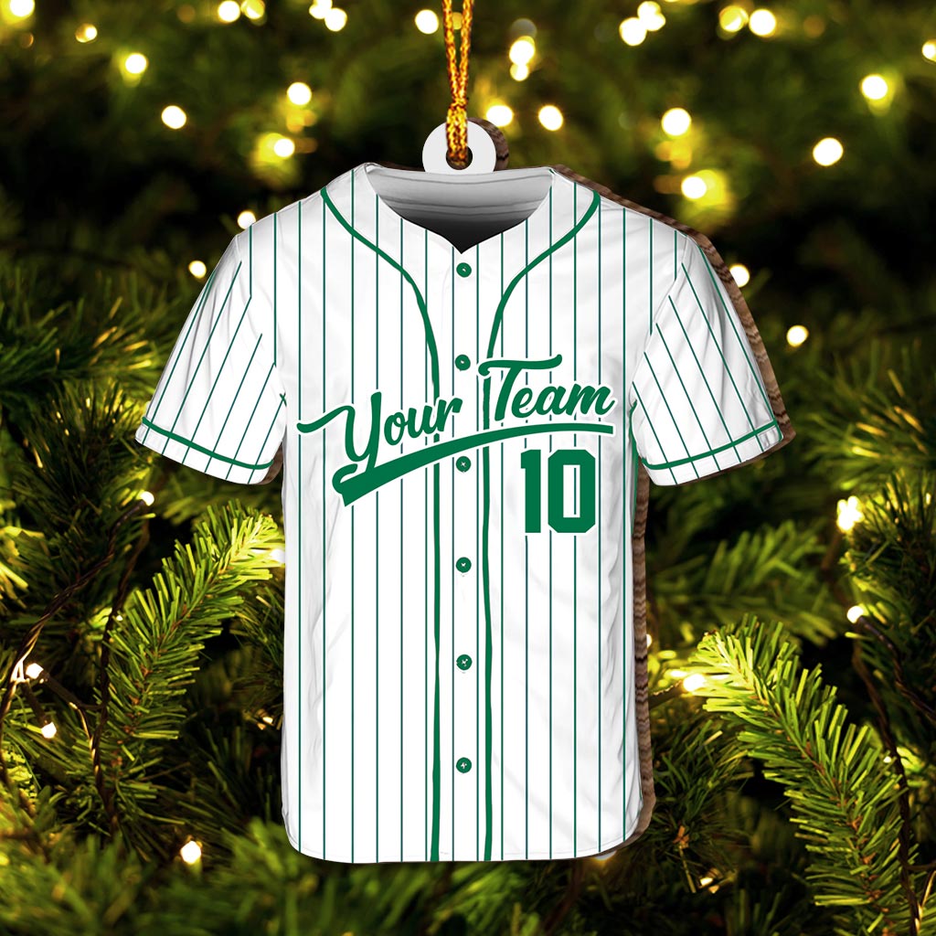 Game Day - Personalized Baseball Ornament