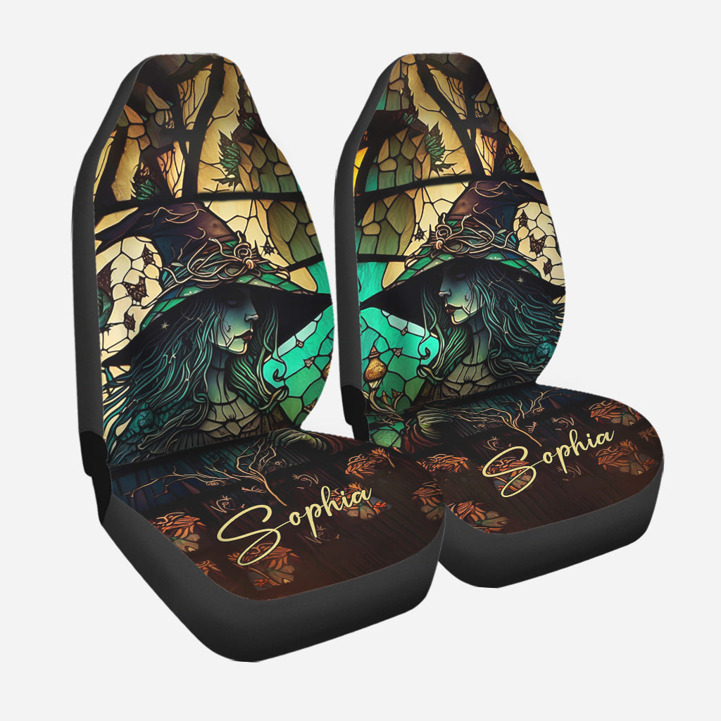 Mysterious Witch - Personalized Witch Seat Covers