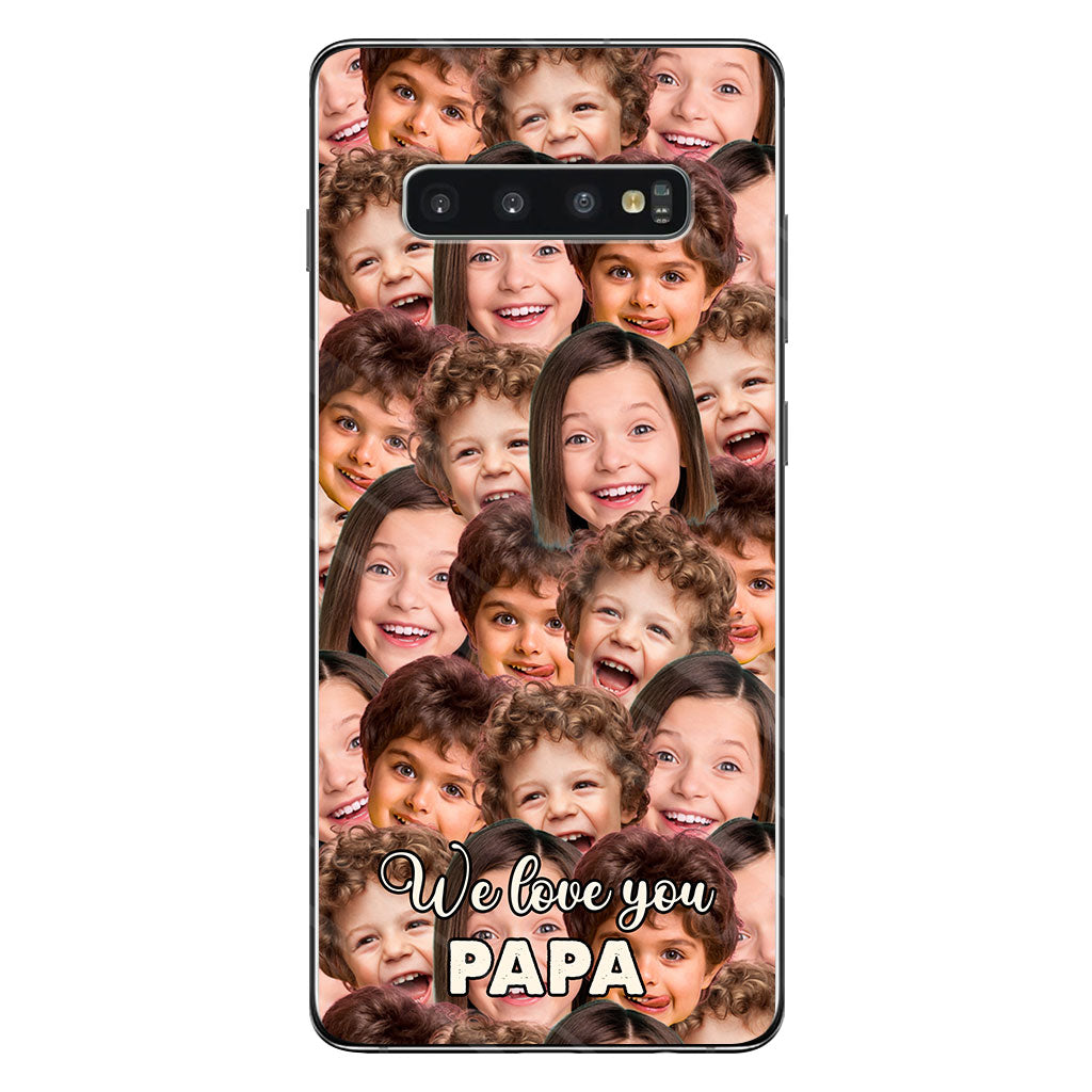 Love You Dad - Gift for dad, grandma, grandpa, mom, uncle, aunt, brother, sister, son, daughter, granddaughter, grandson, husband, wife, boyfriend, girlfriend - Personalized Phone Case