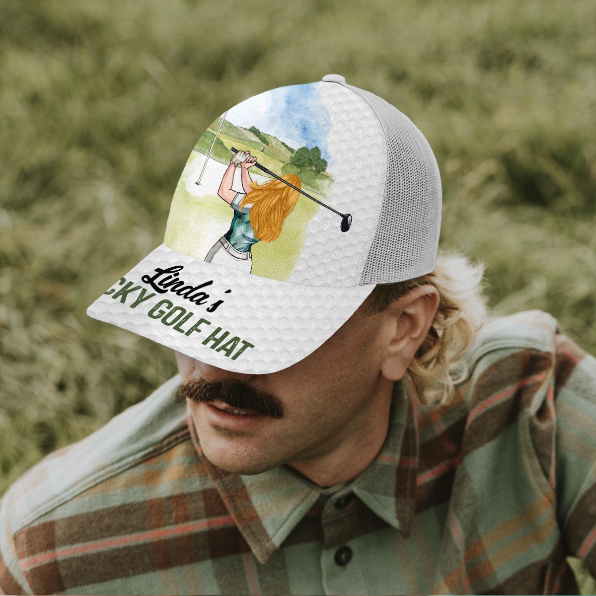 My Lucky Golf Cap - Personalized Golf Trucker Hat