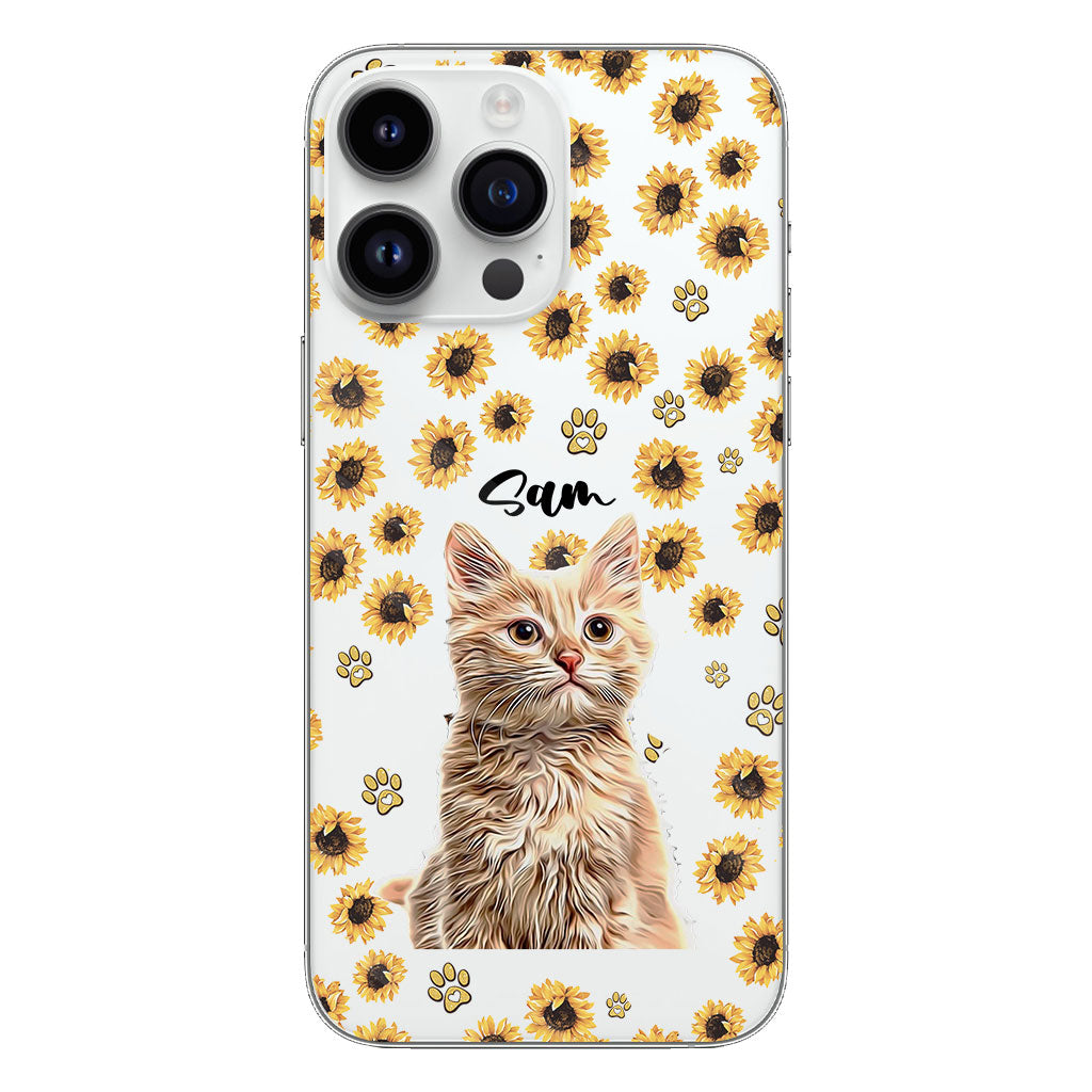 You Are My Sunshine - Personalized Dog Clear Phone Case