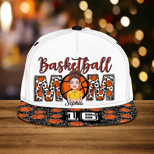 Basketball Mom - Personalized Basketball Snapback