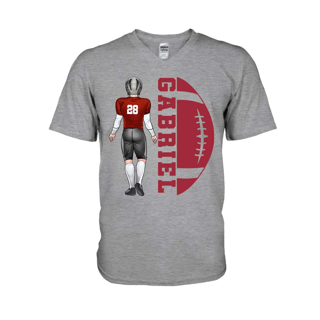Football Lover - Personalized Football T-shirt And Hoodie
