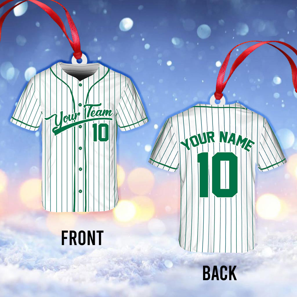 Game Day - Personalized Baseball Ornament