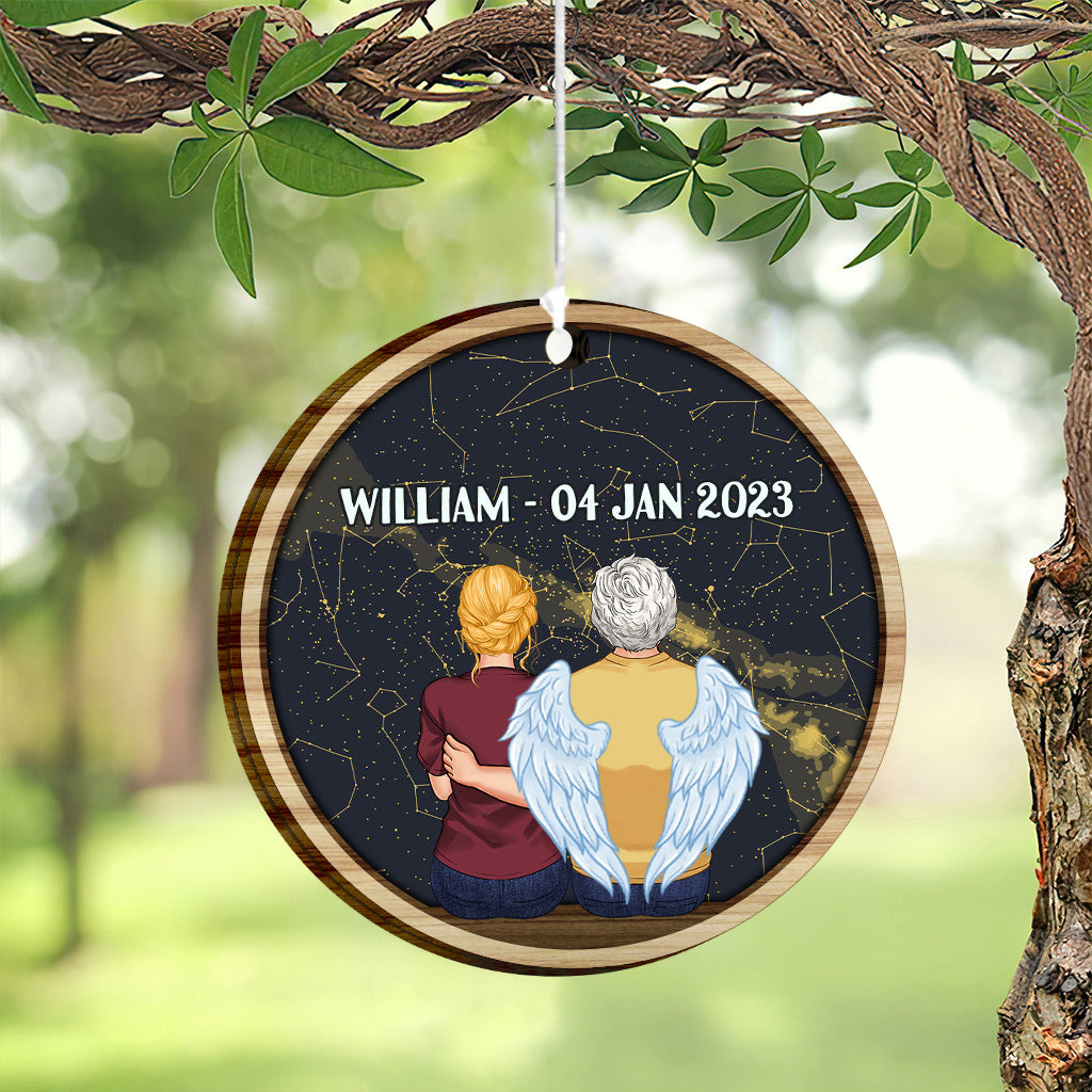 When I Look At The Stars - Personalized Memorial Wind Chime