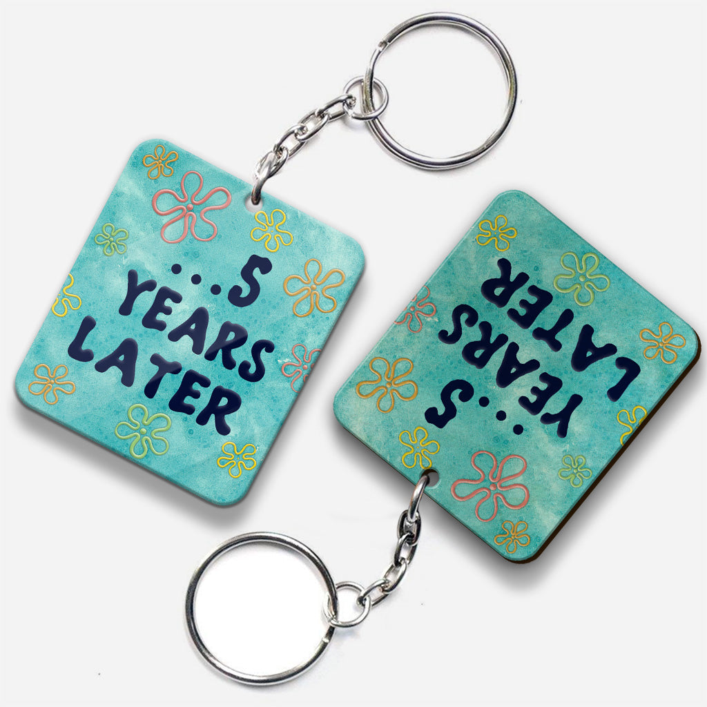 Years Later - Personalized Couple Keychain