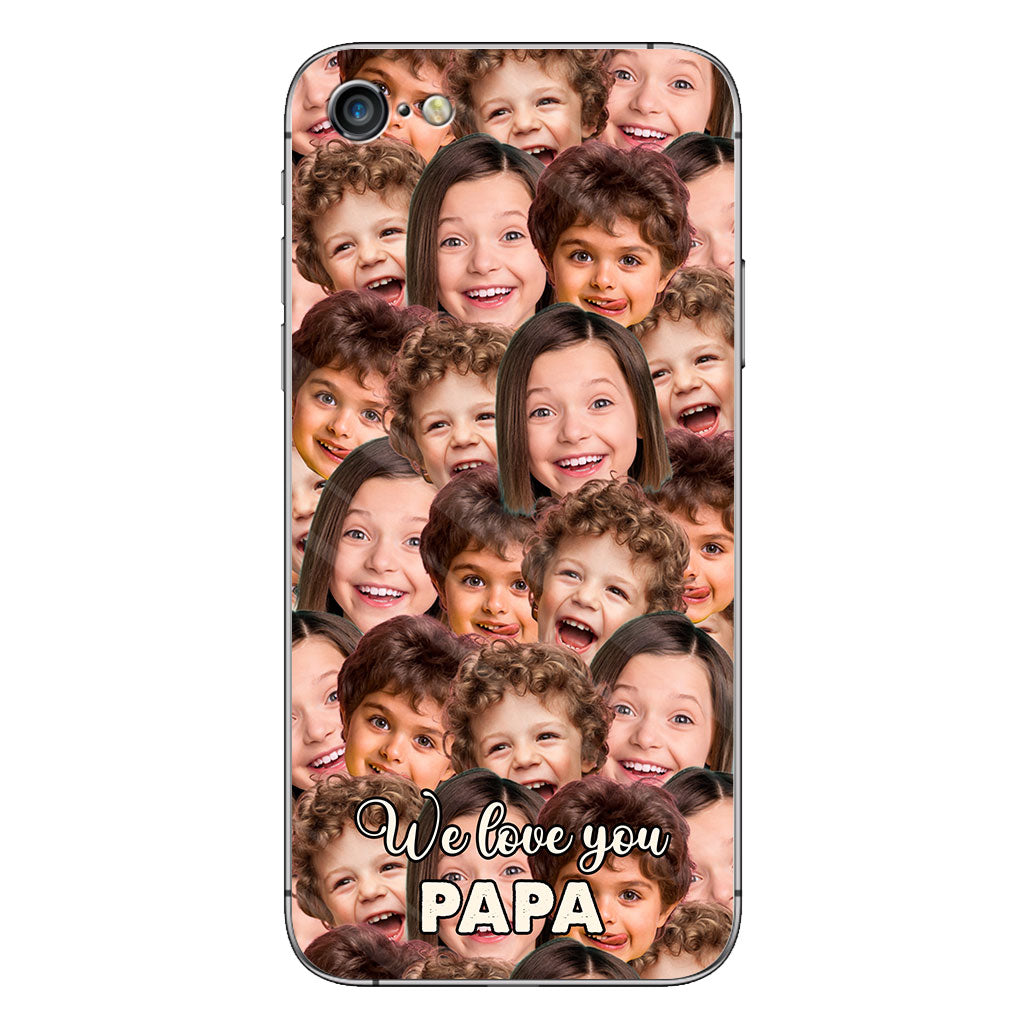 Love You Dad - Gift for dad, grandma, grandpa, mom, uncle, aunt, brother, sister, son, daughter, granddaughter, grandson, husband, wife, boyfriend, girlfriend - Personalized Phone Case