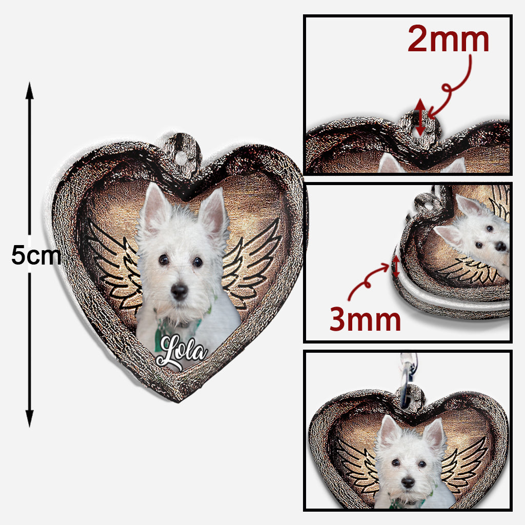 I Will Carry You - Personalized Dog Keychain