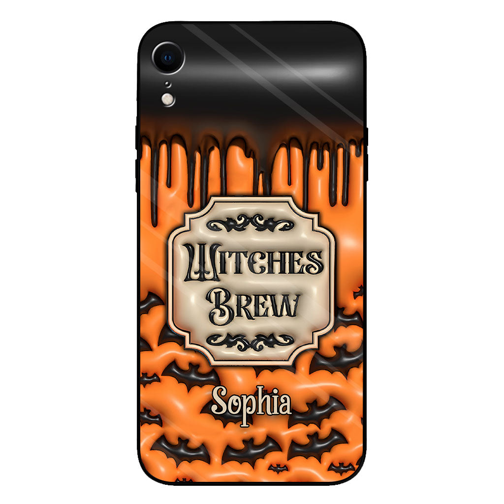 Witches Brew - Personalized Witch Clear Phone Case