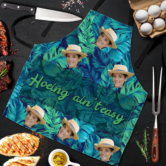 And Into The Garden - Gardening gift for mom, dad, grandma, him, her, wife, husband, girlfriend, boyfriend - Personalized Apron