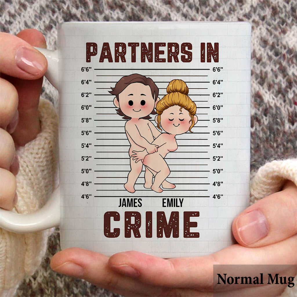 Partner In Crime - Personalized Couple Mug