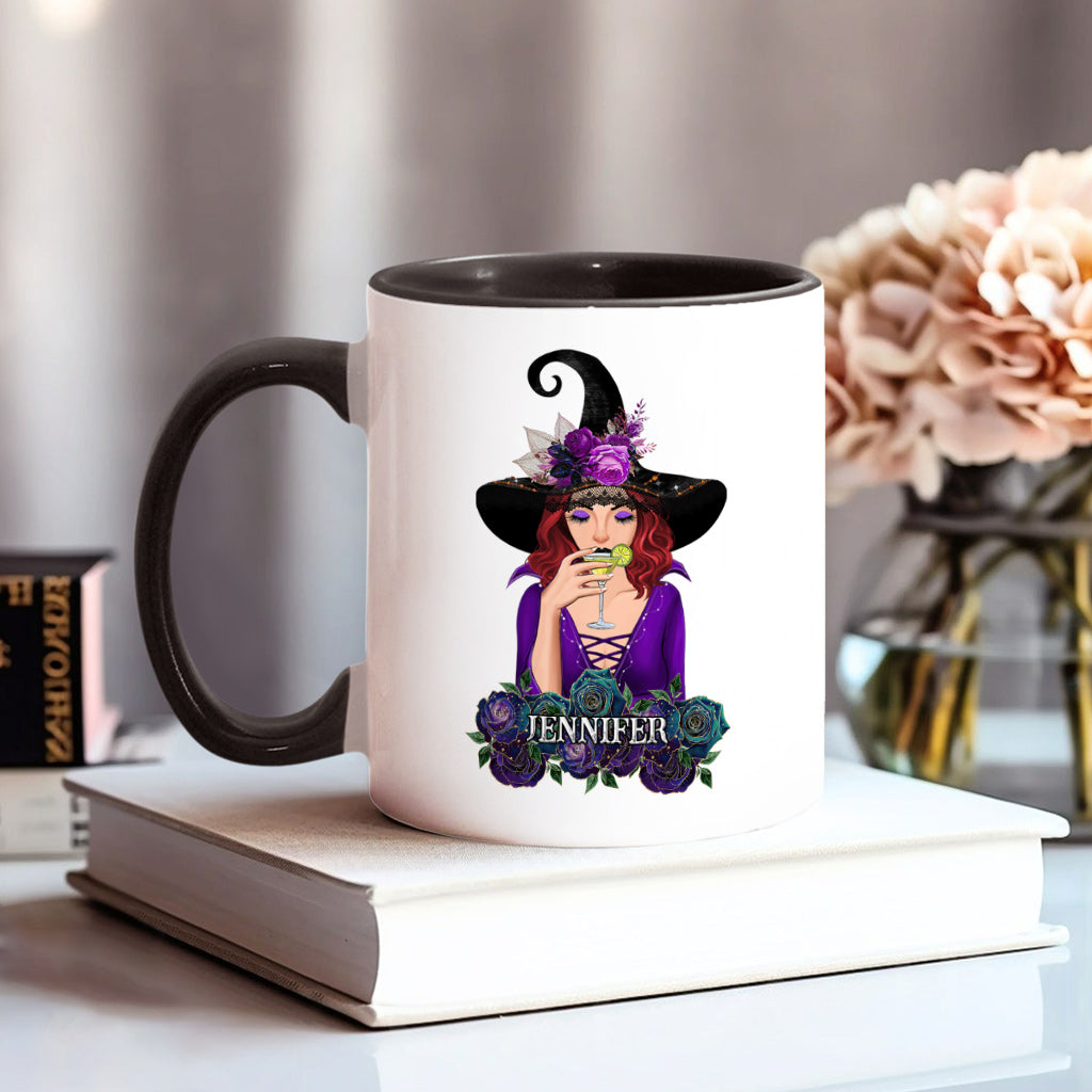 Don't F With My Energy - Personalized Witch Accent Mug