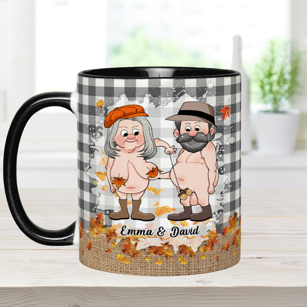 Annoying Each Other - Personalized Couple Accent Mug