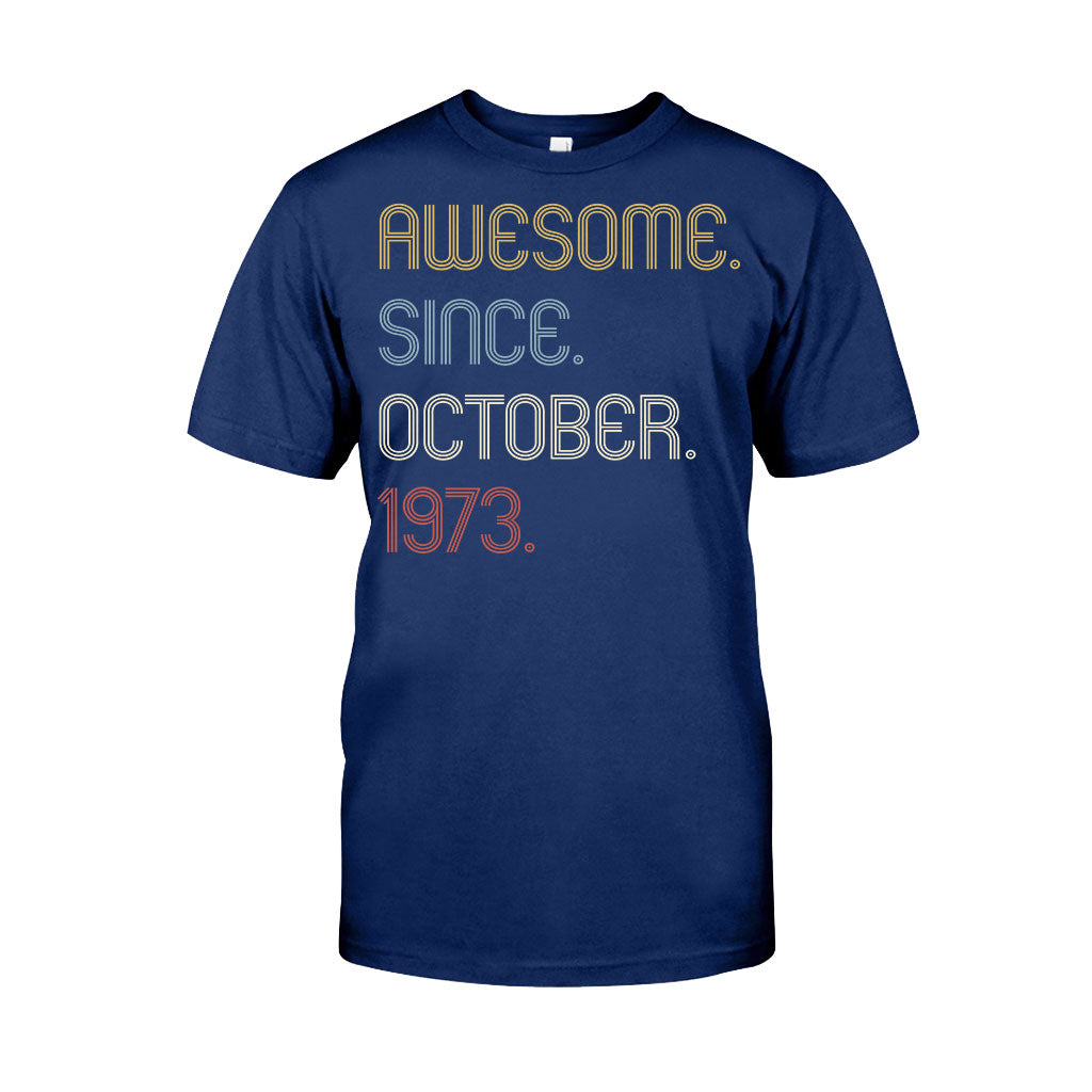 Awesome Since - Personalized Birthday T-shirt And Hoodie