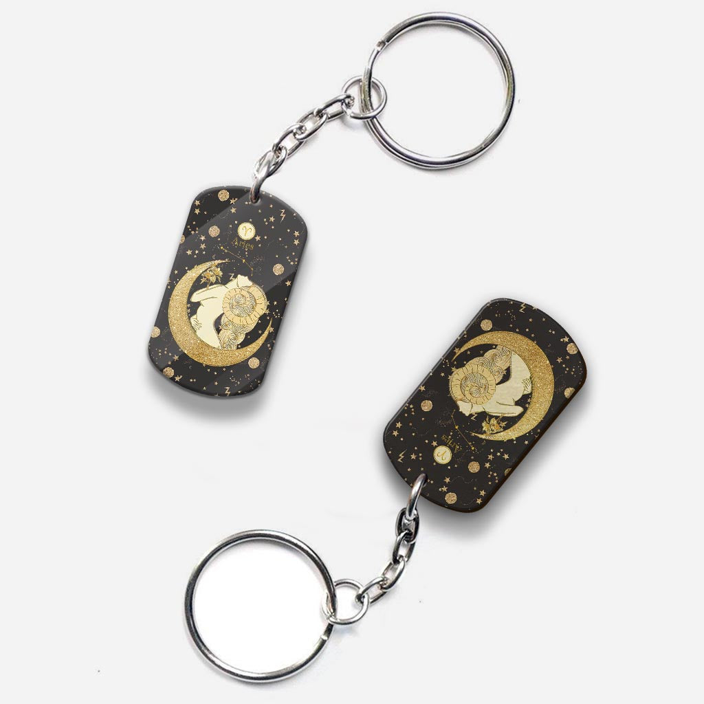 Zodiac Sign - Personalized Horoscope Keychain