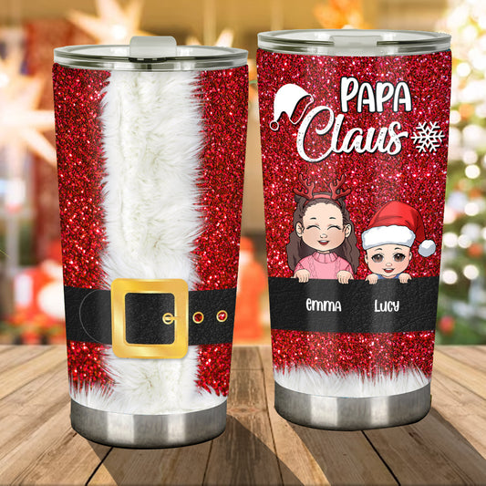 Papa Clause - Personalized Grandpa Tumbler