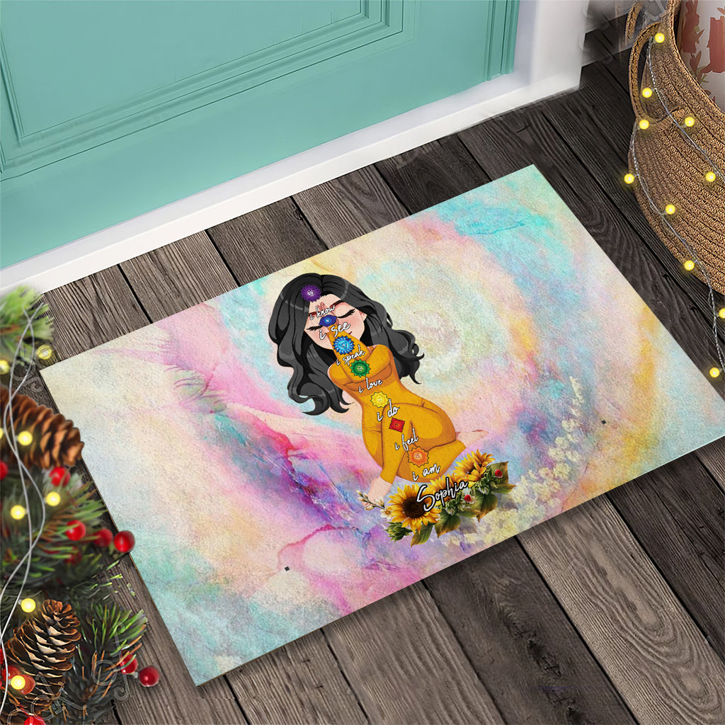 Let That Shit Go - Personalized Yoga Doormat