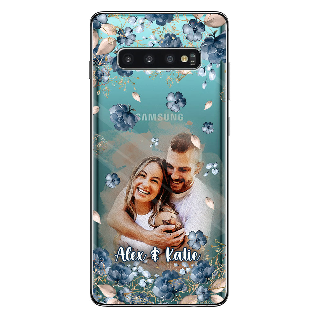 Floral Phone Case - Personalized Clear Phone Case