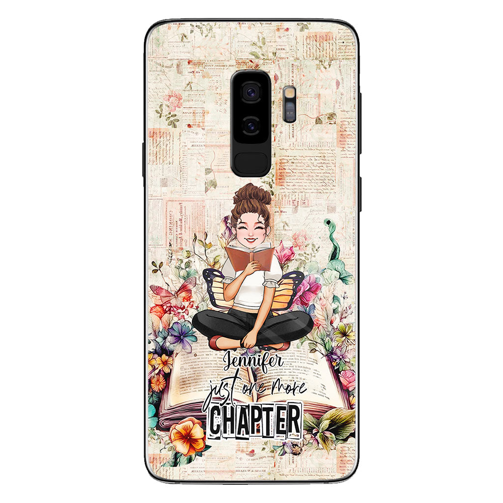 Just One More Chapter - Personalized Book Phone Case