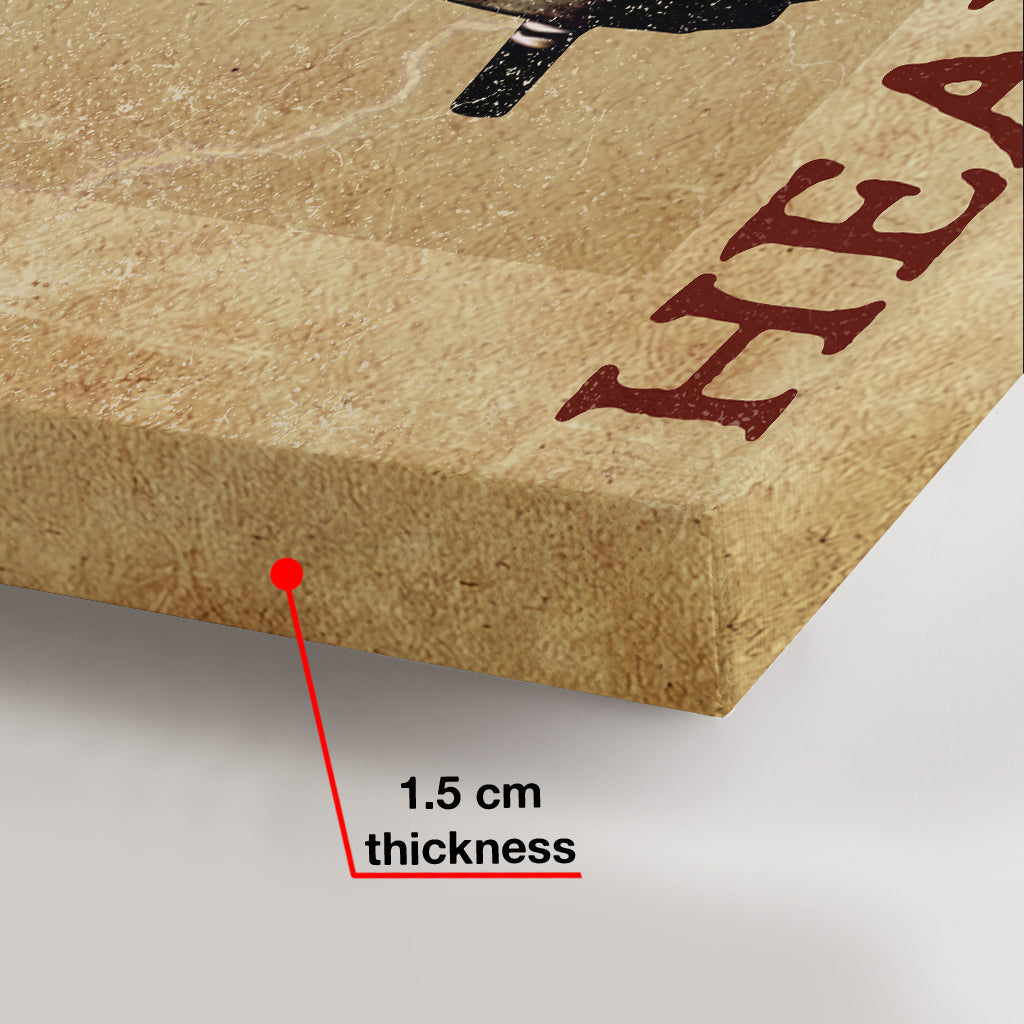 And She Lifted Heavily Ever After - Personalized Fitness Canvas And Poster