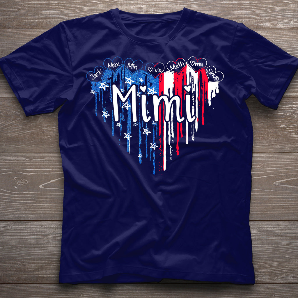 My Grandkids - Personalized Grandma T-shirt & Hoodie