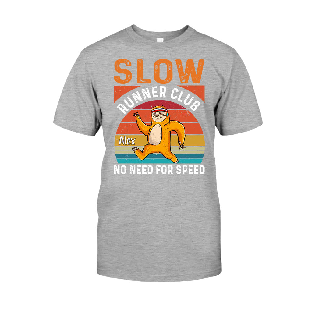 Slow Runner Club - Personalized Running T-shirt and Hoodie