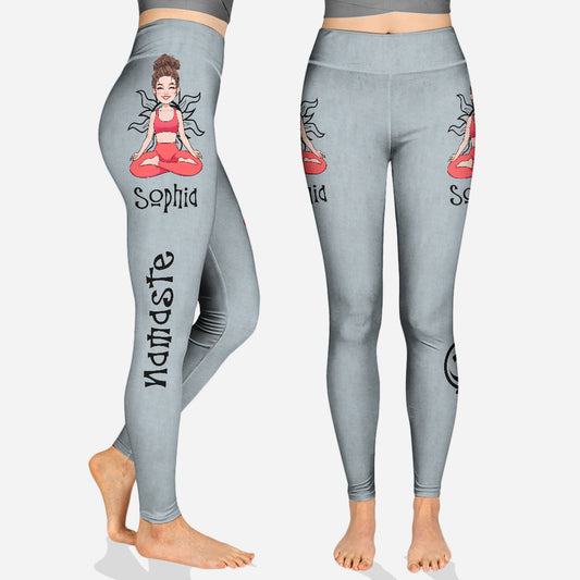 Namaste - Personalized Yoga Leggings