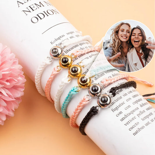 Bestie Forever - Gift for friend - Personalized Projection Bracelet