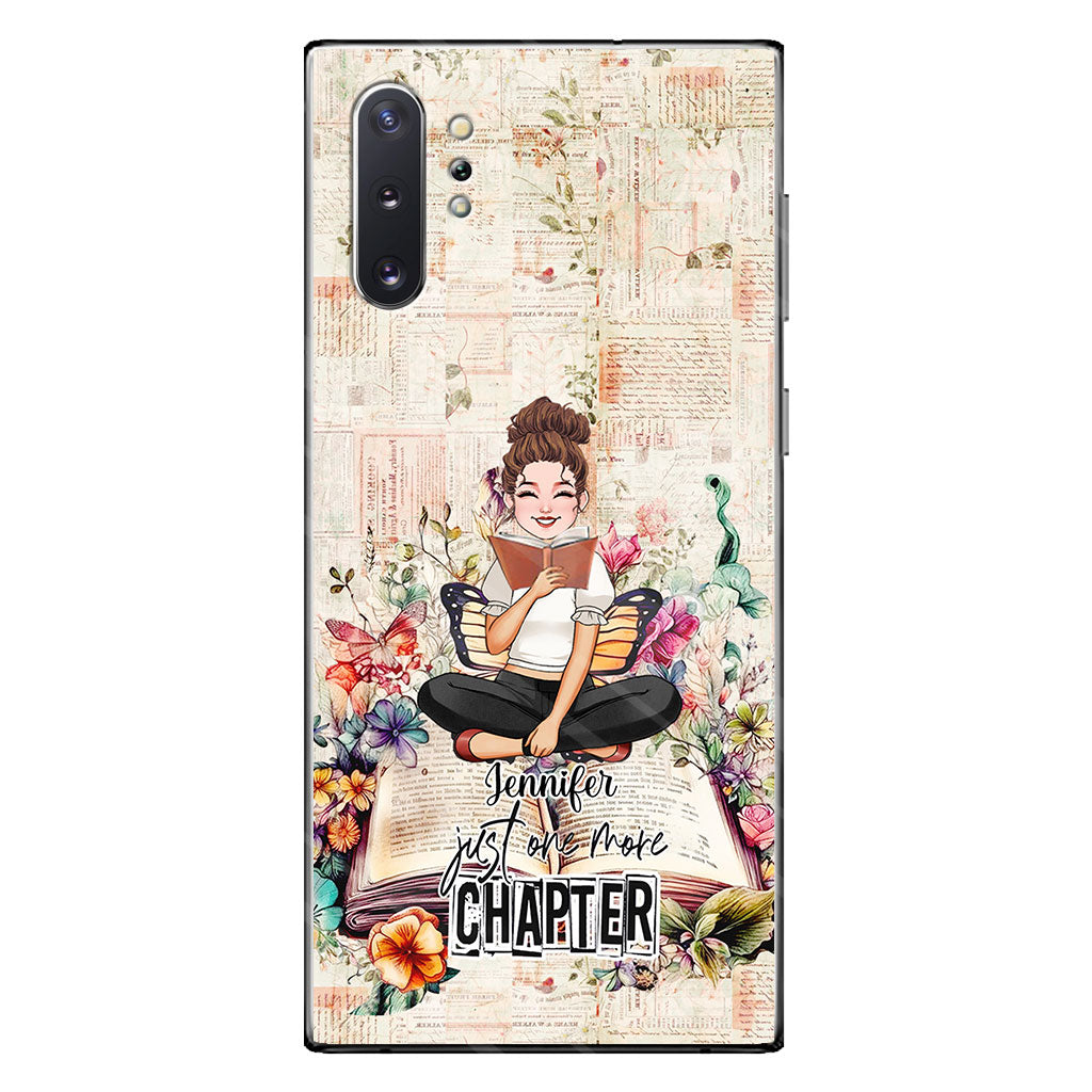 Just One More Chapter - Personalized Book Phone Case