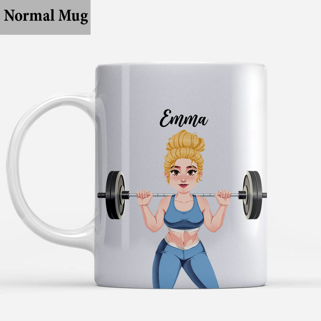 Life Is Better With Workout - Personalized Fitness Mug