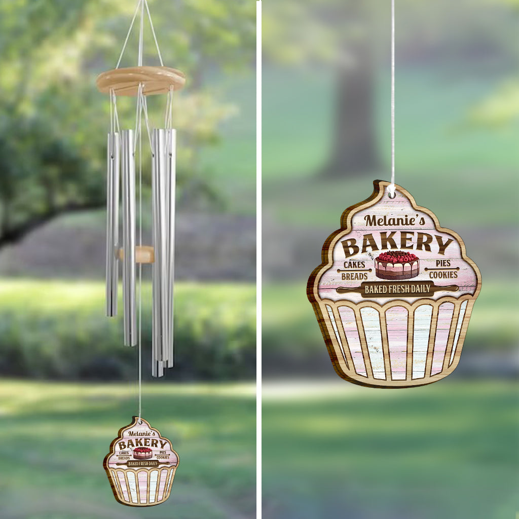 Just A Girl Who Loves Baking - Personalized Baking Wind Chime