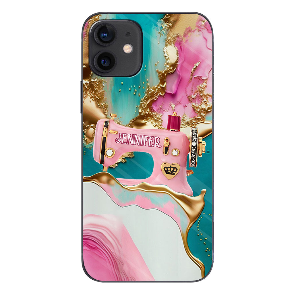 Love Sewing - Personalized Sewing Phone Case