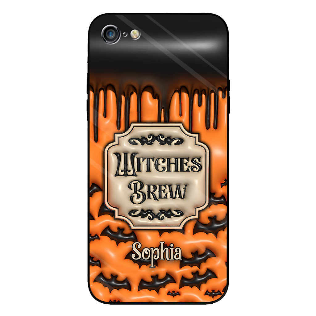 Witches Brew - Personalized Witch Clear Phone Case