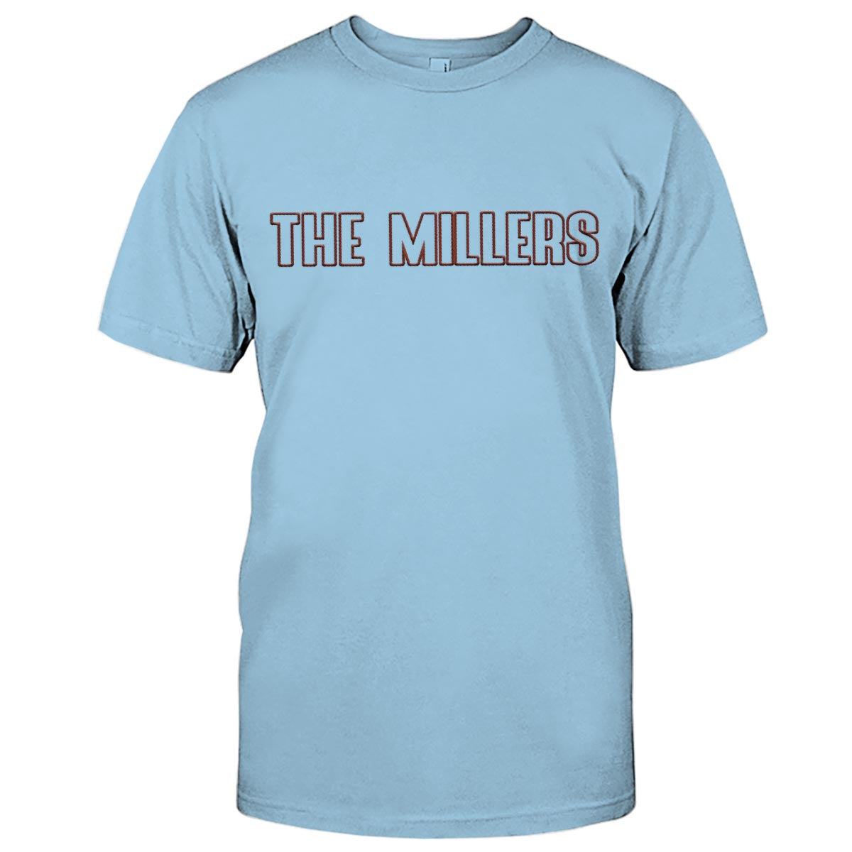 Custom Name - Personalized Family Embroidered T-shirt