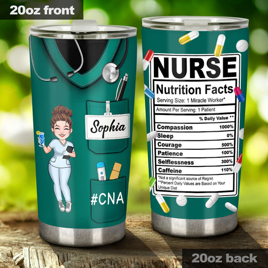 Nurse Facts - Personalized Nurse Tumbler