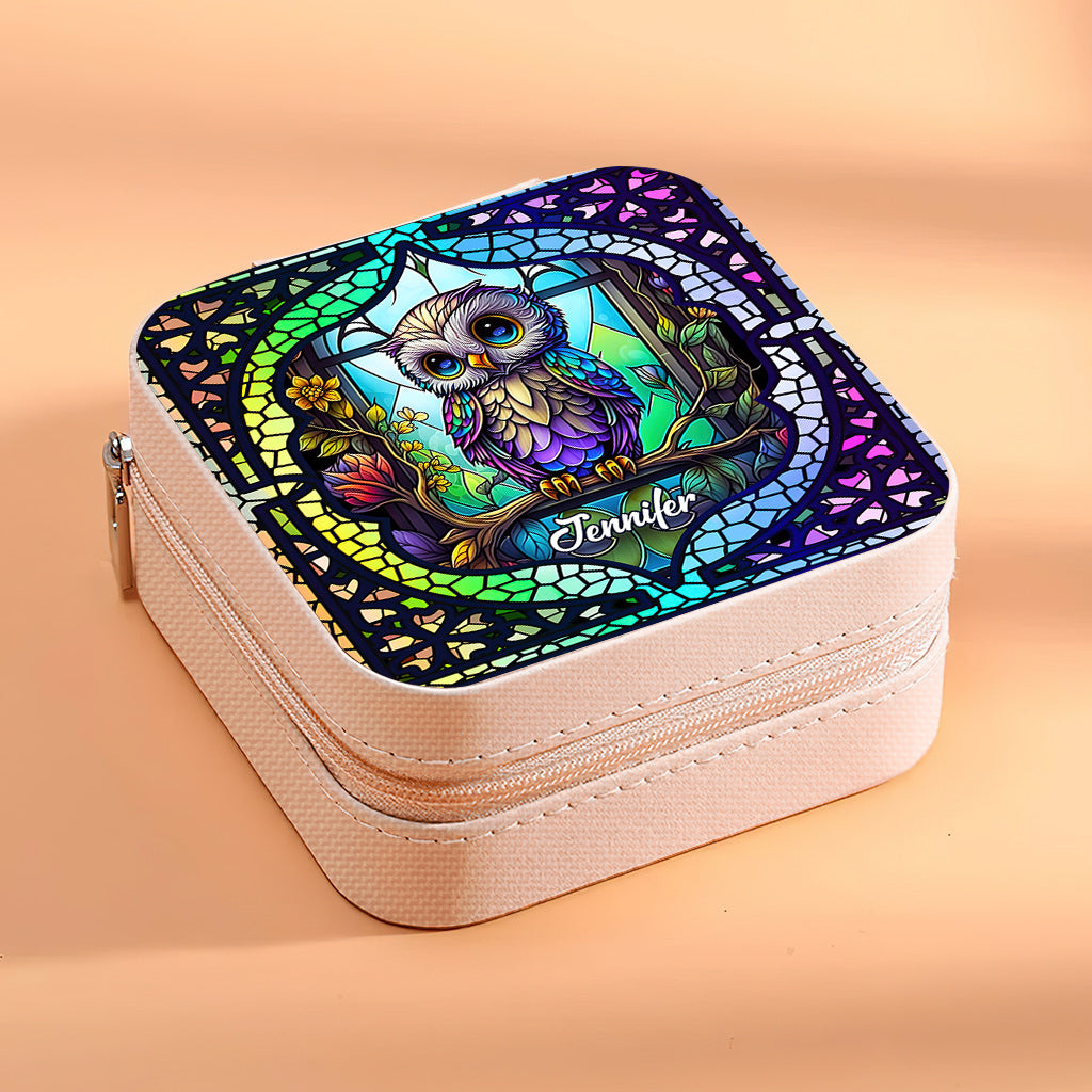 Cute Owl - Personalized Owl Jewelry Box