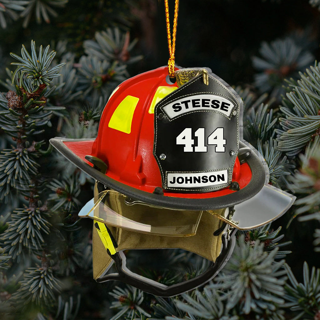Firefighter Life - Personalized Firefighter Ornament