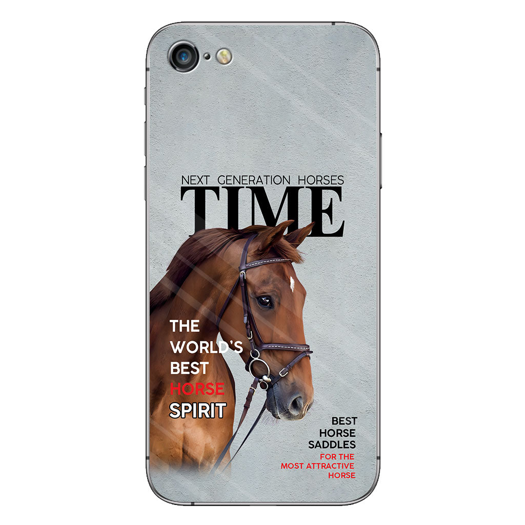 Magazine Covers - Personalized Horse Phone Case