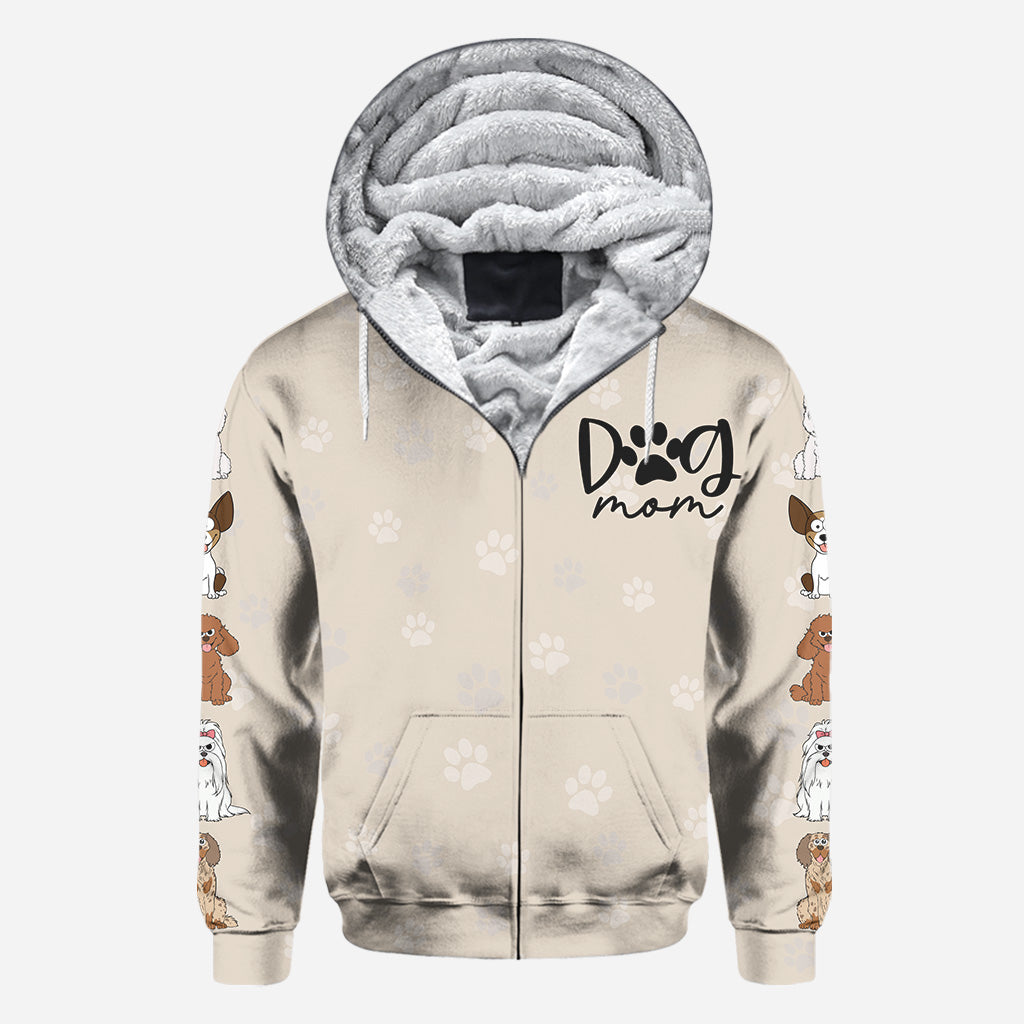 Dog Mom/ Cat Mom/ Fur Mom / Dog Dad/ Cat Dad... - Personalized Dog All Over Shirt