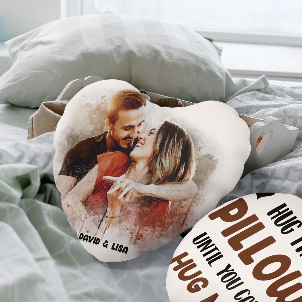 You & Me - Personalized Couple Shaped Pillow