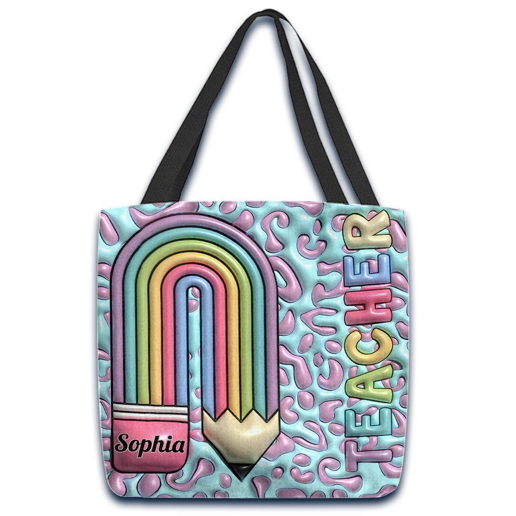 Teacher Life - Personalized Teacher Tote Bag