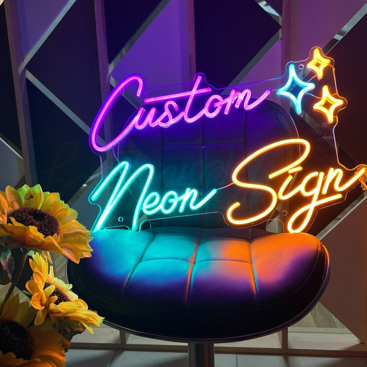 Custom Text - Personalized Aunt Neon Sign