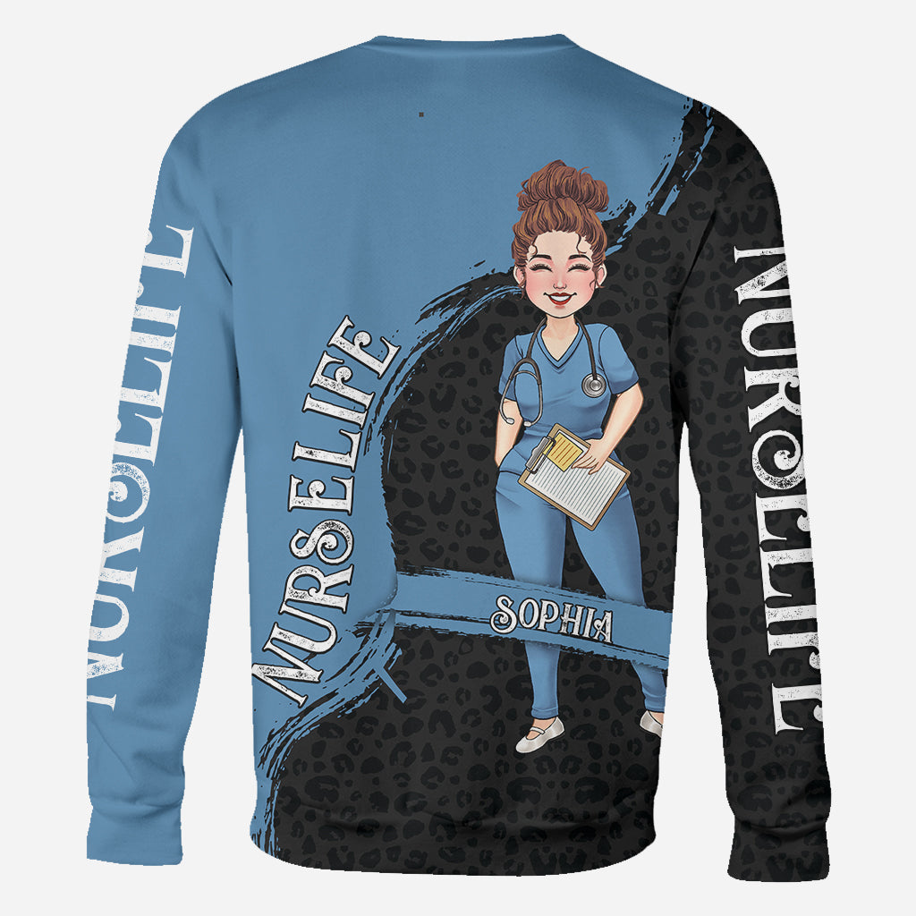 The Nurse Life - Nurse gift for mom, her, wife, girlfriend, friend - Personalized All Over Shirt